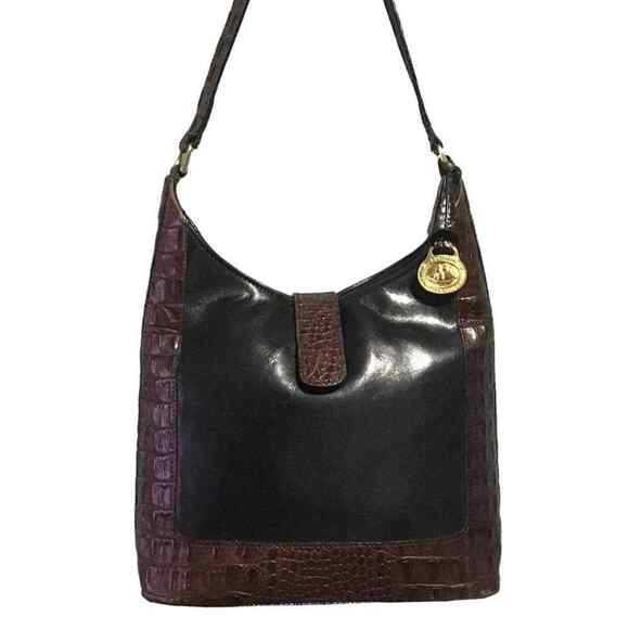 Brahmin Vintage SMALL Kendall Tuscan Leather Shoulder Bag - Picture 1 of 11